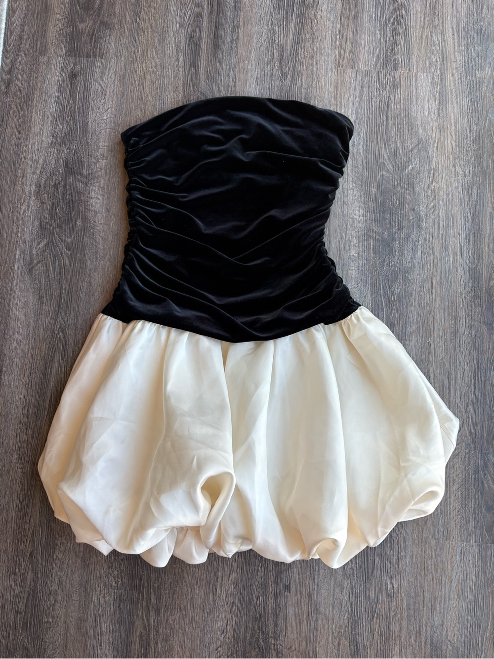 NWOT Loft Velvet Bubble Skirt Mini Dress